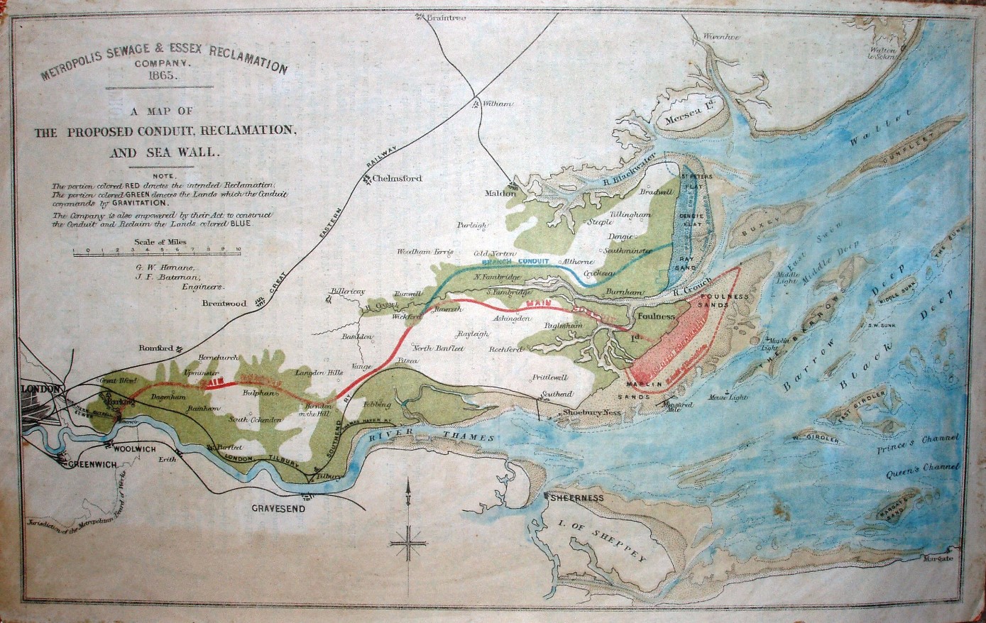 Metropolis Sewerage 1865